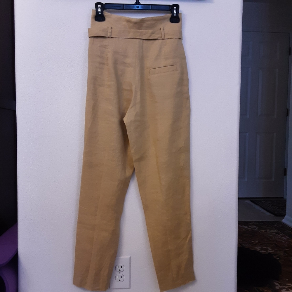 Mango 100% Linen Trousers - Picture 6 of 6